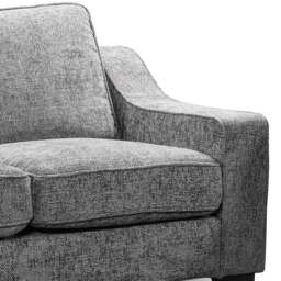Rackhams Nebraska Slate Grey 3 + 2 Sofa Suite - thumbnail 4