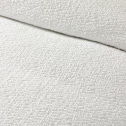 Rackhams Crinkle Seersucker Duvet Cover Set White - King - White - thumbnail 3