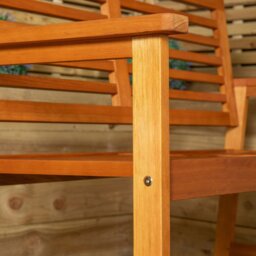 Rackhams Waimea 2 Seater Outdoor Wooden Garden Bench - thumbnail 6
