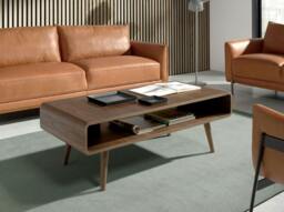 Rackhams Rectangular Walnut Coffee Table 2021 - thumbnail 3