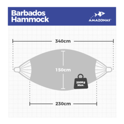 Rackhams Barbados Mocca Hammock - thumbnail 3