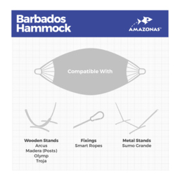Rackhams Barbados Mocca Hammock - thumbnail 4
