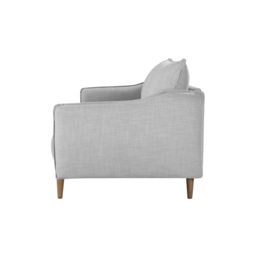 Rackhams Louie 3 Seat Sofa - Grey Linen - Grey Linen - thumbnail 2