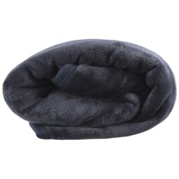 Rackhams Bryce Multi-Purpose Blanket - Navy - One Size - Navy - 100% Polyester - thumbnail 2
