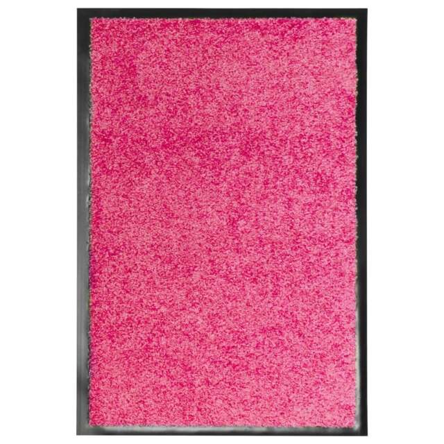 Rackhams Doormat Washable Pink 40x60 cm