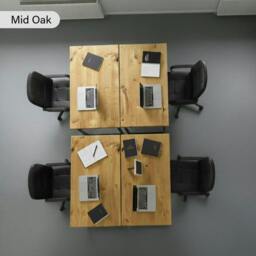 Rackhams Rustic Office Desk - 180 - 70 - thumbnail 5