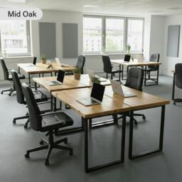 Rackhams Rustic Office Desk - 180 - 70 - thumbnail 4