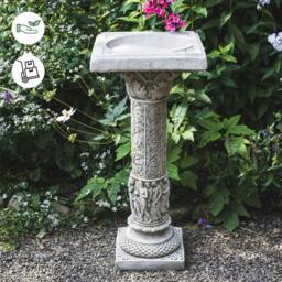 Rackhams Roman Design Highly Detailed Birdbath - thumbnail 2