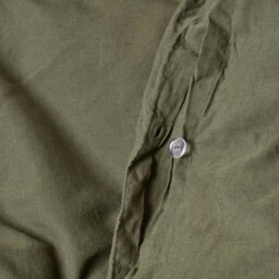 Rackhams French Flax Linen V Shaped Pillowcase - Dark Grey - thumbnail 4