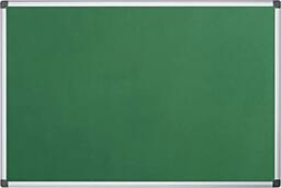 Rackhams 900 x 600mm Aluminium Frame Notice Pin Board - Felt Notice Board Bulletin Frame for Office, School, Bedroom, Memo, and Home - Grey - thumbnail 6