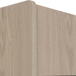 Rackhams Paris 2 Door Double Mirrored Wardrobe - Smoked Ash - thumbnail 3