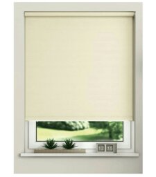 Rackhams Oyster Trimmable Thermal Blackout Roller Blinds - 70cm - thumbnail 3