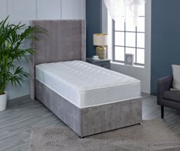 Rackhams Twilight Hybrid Mattress - 18cm Deep, Soft Feel - White - 1 - European King Size Mattress (160cm x 200cm) - thumbnail 1