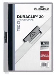 Rackhams DURACLIP 30 Sheet Document Clip File Folder - 25 Pack - A4 Assorted - thumbnail 4