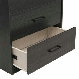 Rackhams BrEZ Build Pearce 5 DRW Dresser Black Oak - Black - thumbnail 5