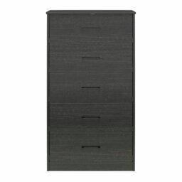 Rackhams BrEZ Build Pearce 5 DRW Dresser Black Oak - Black - thumbnail 2