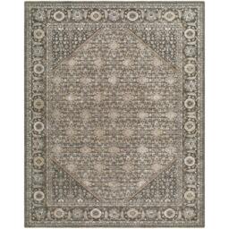 Rackhams Arda-Vintage Green Blue Brown Traditional Boho Fringe Rug - 200 x 290 cm - thumbnail 2