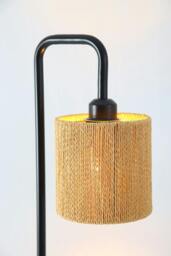 Rackhams Modern Cylindrical Rope Floor Lamp - Multi - One Size - thumbnail 4