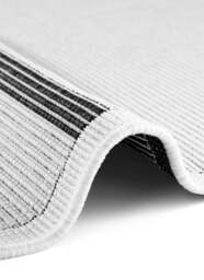 Rackhams Reversible Black Indoor-Outdoor Rug - 200X290 cm - thumbnail 6