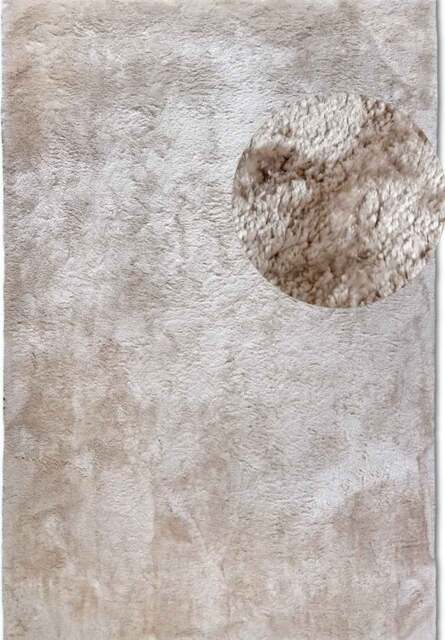 Rackhams High Pile Cream Rug Calida – Ultra-Soft Plain - 120X170 cm - image 1