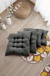 Rackhams 4Pcs Soft Thicken Tatami Seat Cushion - thumbnail 2