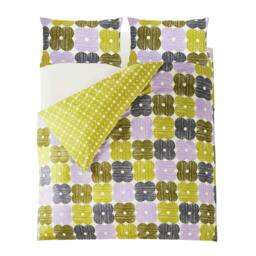 Rackhams Textured Flower Duvet Cover Set - Multi - Double - thumbnail 6