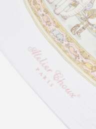 Rackhams Baby Girls Carousel Swaddle in Pink (100cm) - Pink - One size - thumbnail 4