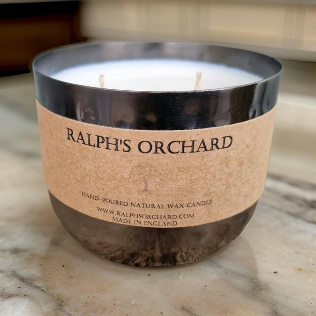 Rackhams Enchanted Forest (Pine) Scented Candle - Black 2-Wick - image 1