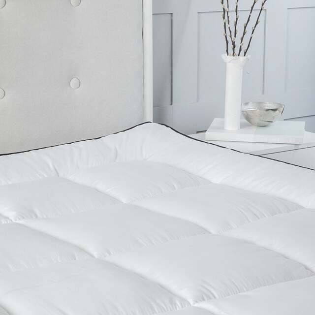 Rackhams 2 Inch Microfiber Mattress Topper - Super King - image 1