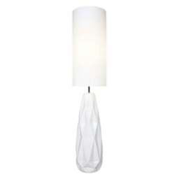 Rackhams Skova White Ceramic Floor Lamp - thumbnail 4