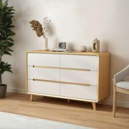 Rackhams Sukh Wood Shoe Storage, Wood - Style B 120cm - thumbnail 1