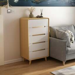 Rackhams Sukh Wood Shoe Storage, Wood - Style B 120cm - thumbnail 5
