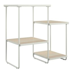 Rackhams Dante Plant Stand with Shelves Natural - Cream