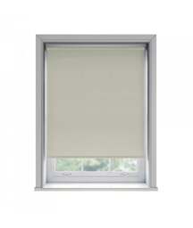 Rackhams No Drill Oyster Thermal Blackout Roller Blind (170cm Drop) - 135cm