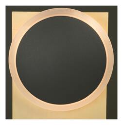 Rackhams 230v Barcelona Wall Light  White/Black - thumbnail 2