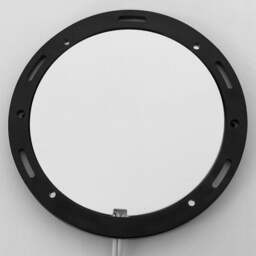 Rackhams Loops 6x MATT BLACK Ultra-Slim Round Under Cabinet Kitchen Light & Driver Kit - Warm White Diffused LED - thumbnail 6
