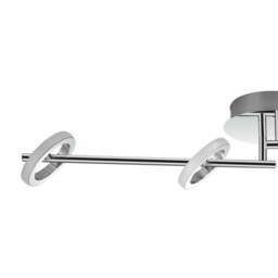 Rackhams Holdon 4 Ring Adjustable Integrated LED Spotlight - Chrome - thumbnail 6