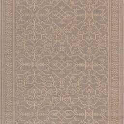 Rackhams Vintage Border Beige Jute Looking Washable Rug - 120X170 cm - thumbnail 3