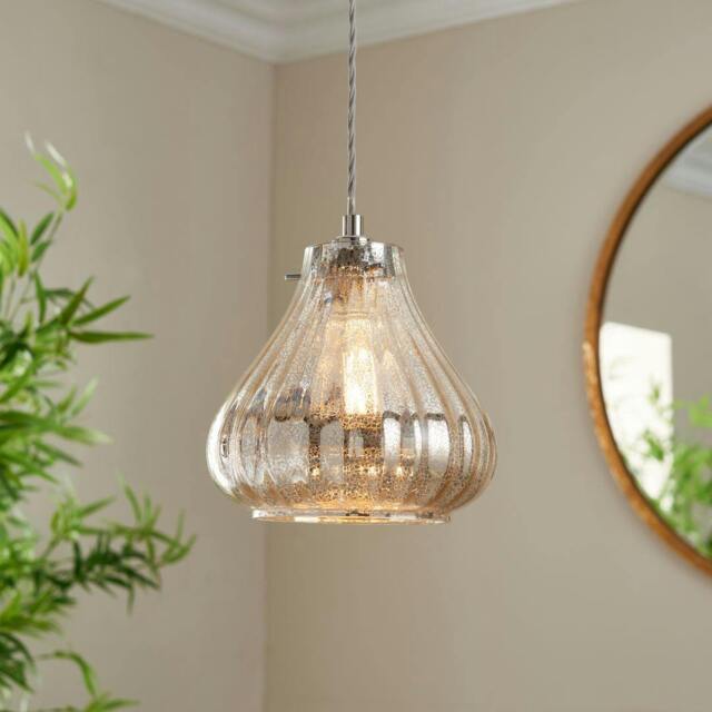Rackhams Keto Pendant Light Shade Clear Glass - image 1