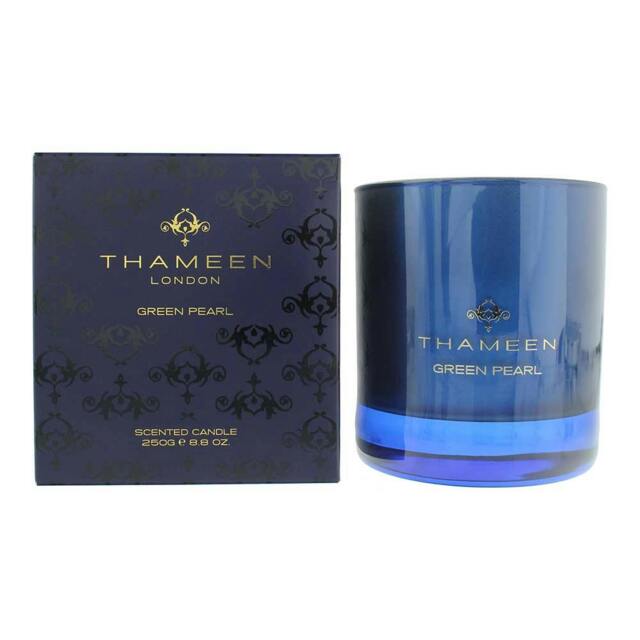 Rackhams Green Pearl Thameen Green Pearl Candle 250g