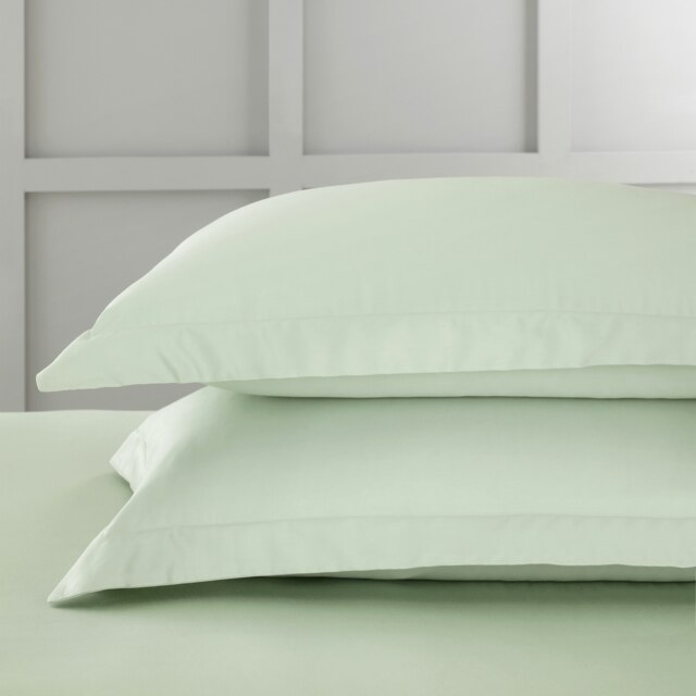 Rackhams 400 Thread Count Cotton Sateen Oxford Pillowcase Pair - 50x75cm (x2) - image 1