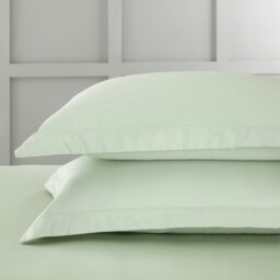 Rackhams 400 Thread Count Cotton Sateen Oxford Pillowcase Pair - 50x75cm (x2)