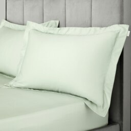 Rackhams 400 Thread Count Cotton Sateen Oxford Pillowcase Pair - 50x75cm (x2) - thumbnail 2