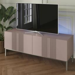 Rackhams Frank Olsen Iona 1500 Tv Cabinet - Mulberry - thumbnail 1