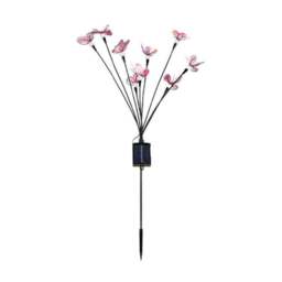 Rackhams Solar Butterfly & Firefly Garden Ground Lights - 9 LEDs