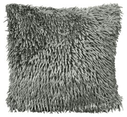 Rackhams Shaggy Chenille Cushion - 43cm x 43cm - Orange - thumbnail 6