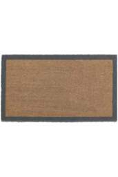 Rackhams Eco-Friendly Brown & Grey Coir Outdoor Mat - 55X125 cm - thumbnail 2