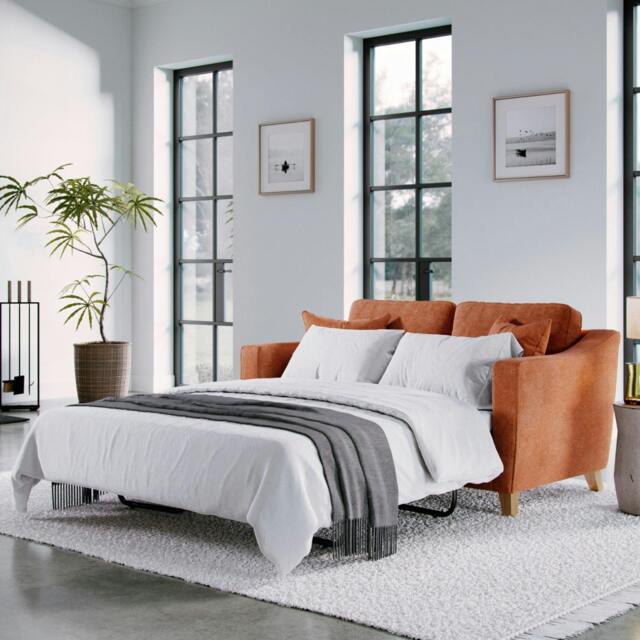 Rackhams The Elton Sofa Bed - Terracota - image 1