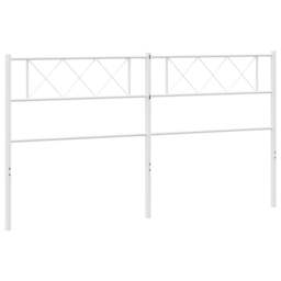 Rackhams Metal Headboard White 187x90 cm - thumbnail 5