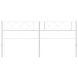 Rackhams Metal Headboard White 187x90 cm - thumbnail 3